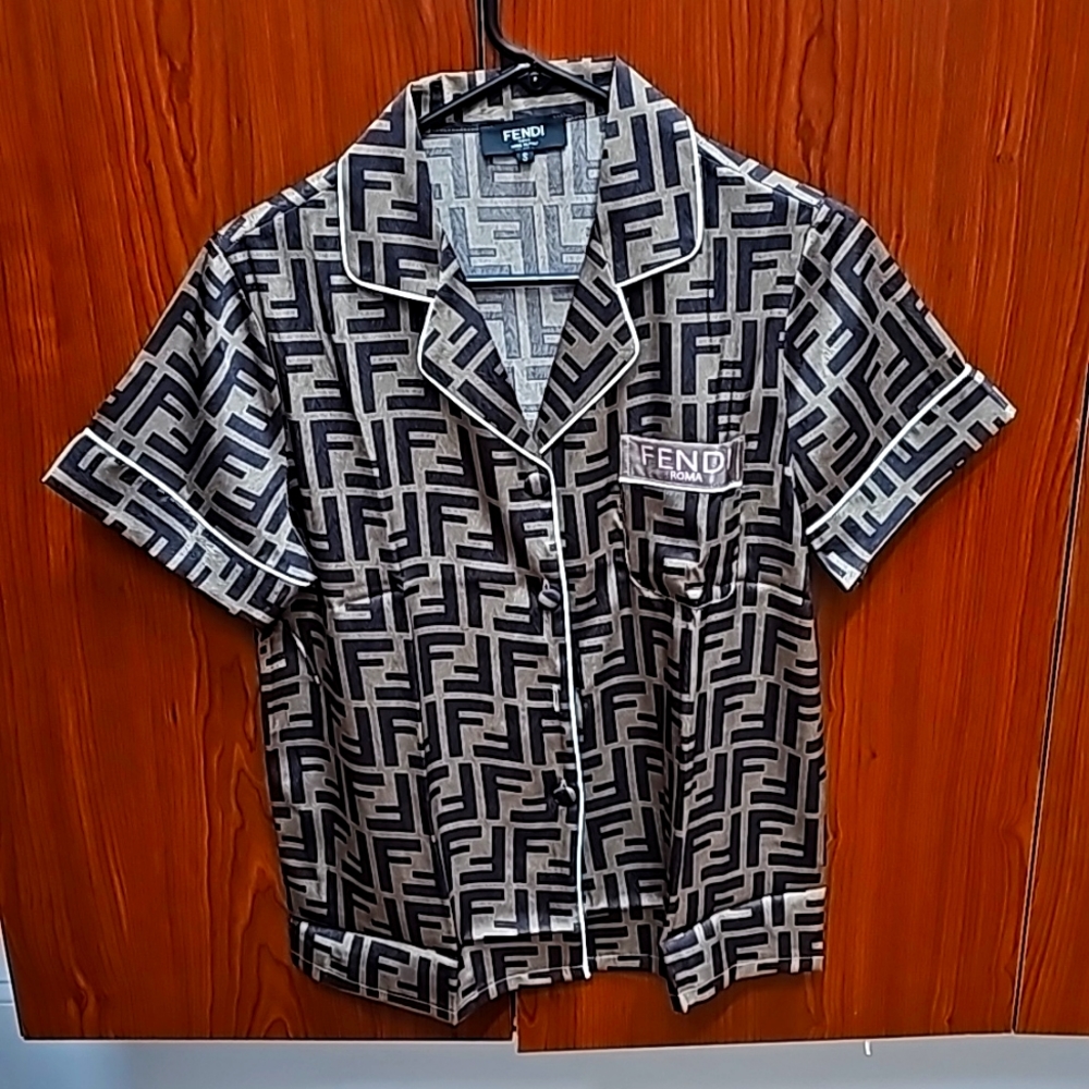 Fendi 2 Piece Pajamas Set